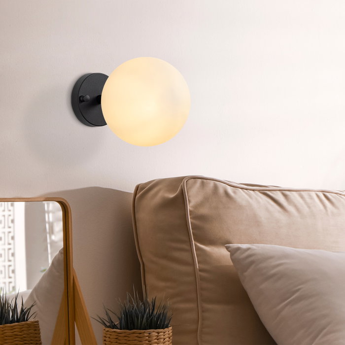 Opviq Atmaca - 10230 Lámpara de pared con tapa de cristal